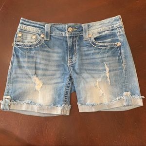 Miss Me Signature Mid-Shorts 30 (Fleur)